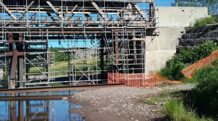 About Turn On Repairing Covered Bridge
