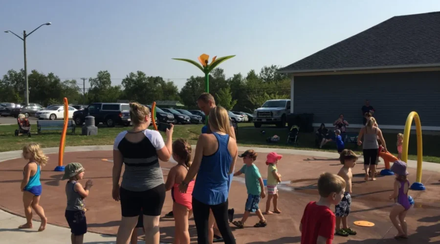Kids Can Cool Off In Grand Bay-Westfield