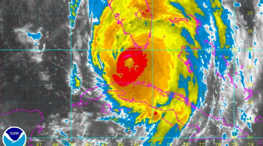 Hurricane Irma Makes Landfall In The Lower Florida Keys
