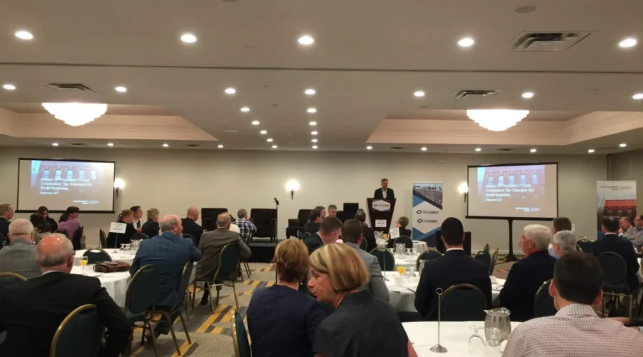 Possible Tax Changes Anger The Business Community in Saint John