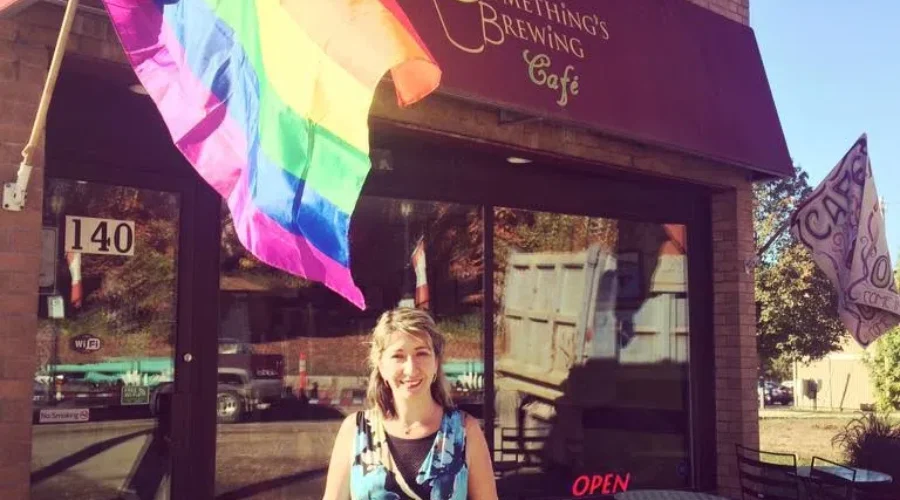 Local Business Owner Throws Support Behind Rainbow Crosswalk At SSMS