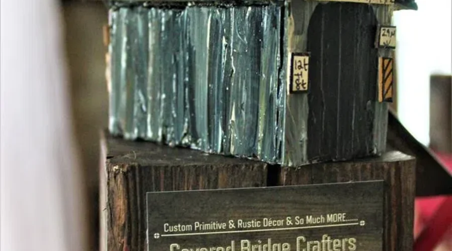 Ornament Serves As A Tribute To A Dismantled Covered Bridge