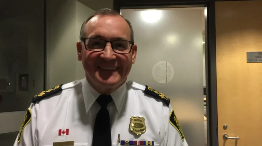 Police Chief Comments On Loss Of Community Policing Officers