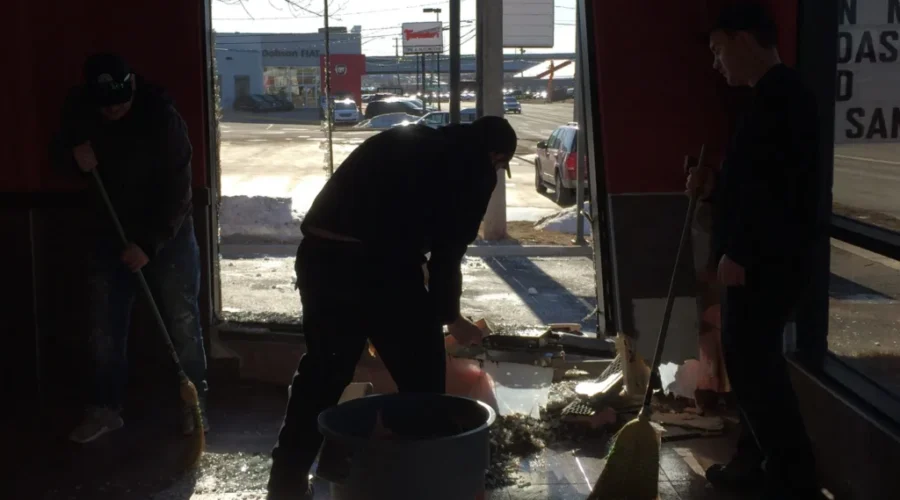 Vehicle Crashes Into Arby’s