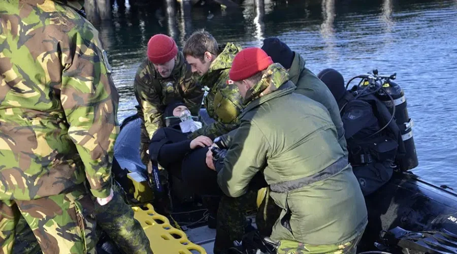 CFB Gagetown Hosts International Diving Exercise