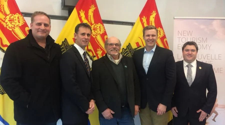 Minister Thanks Local Retired Teacher For His Trail Vision And Dedication To Project