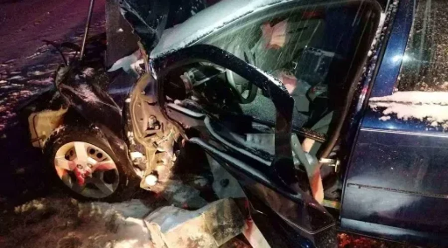 Nasty Crash Near Musquash On Highway 1