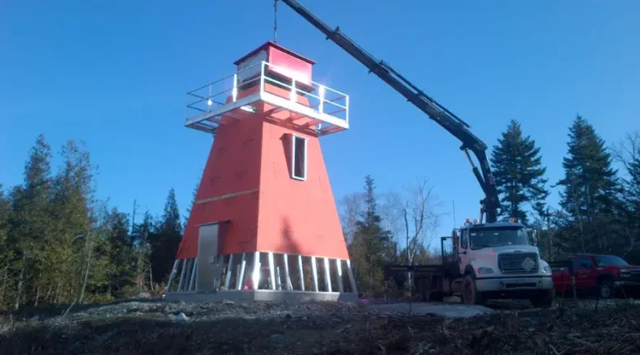 Swift Point Lighthouse In West Saint John Rebuilt