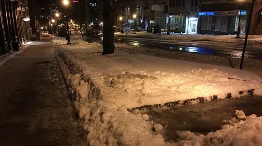 Storm Over But Roads Are Slippery