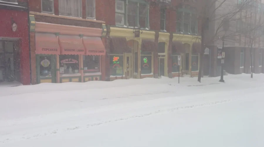 Snowstorm On Its Way