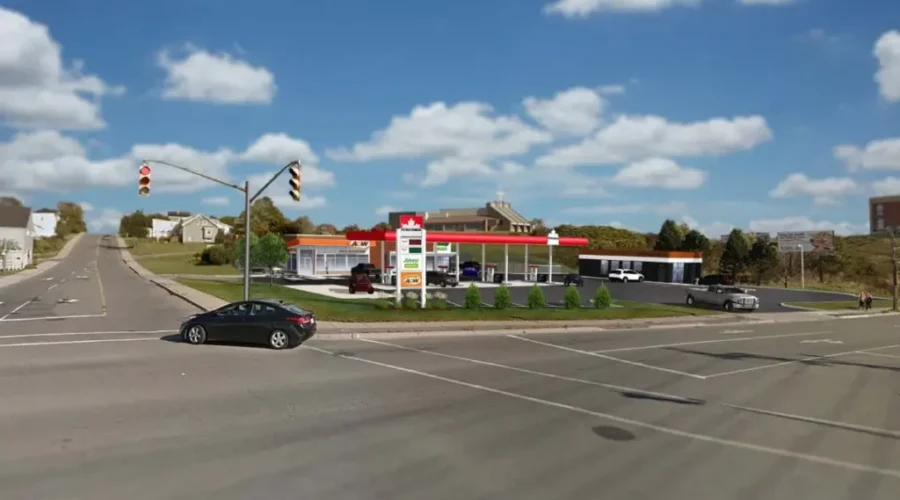 Gas Bar, Restaurant Construction On Bayside Drive Delayed