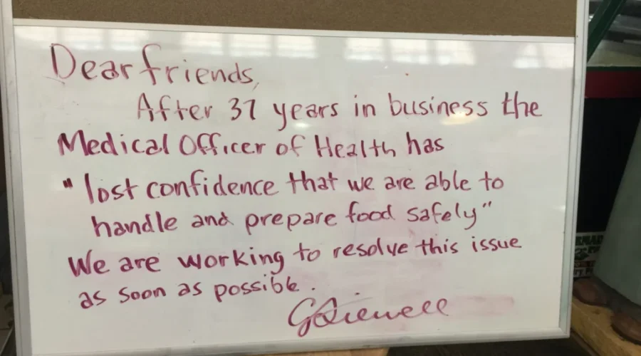 UPDATED: Jeremiah’s Deli Closed After Licence Revoked