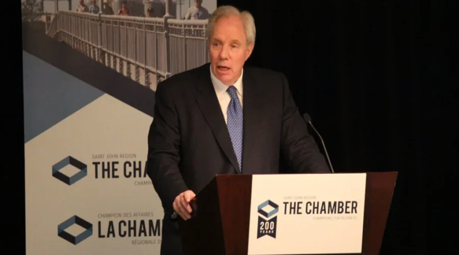 Jim Irving Speaks To Saint John Chamber