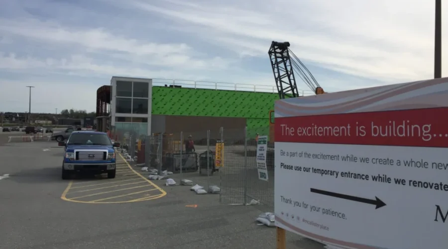 McAllister Place Is A Busy Construction Site