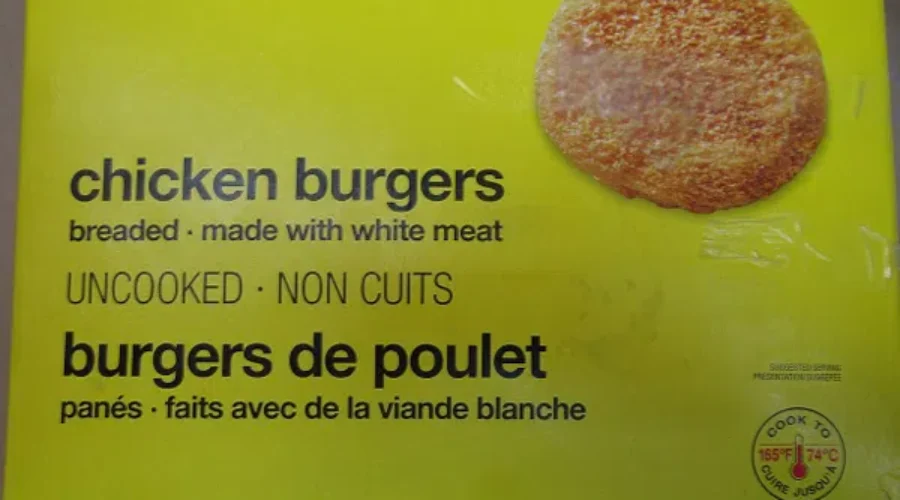 Chicken Burgers Recalled Over Salmonella Fears