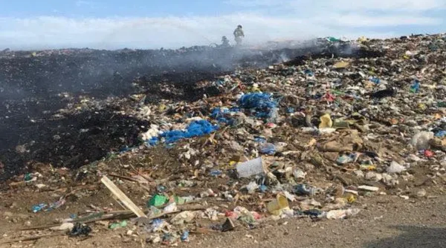 UPDATED: Lightning May Have Sparked Blaze At Lawrence Station Landfill