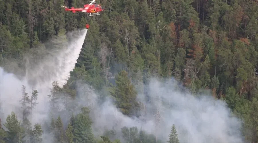 NB Firefighters Help Battle Ontario Fires