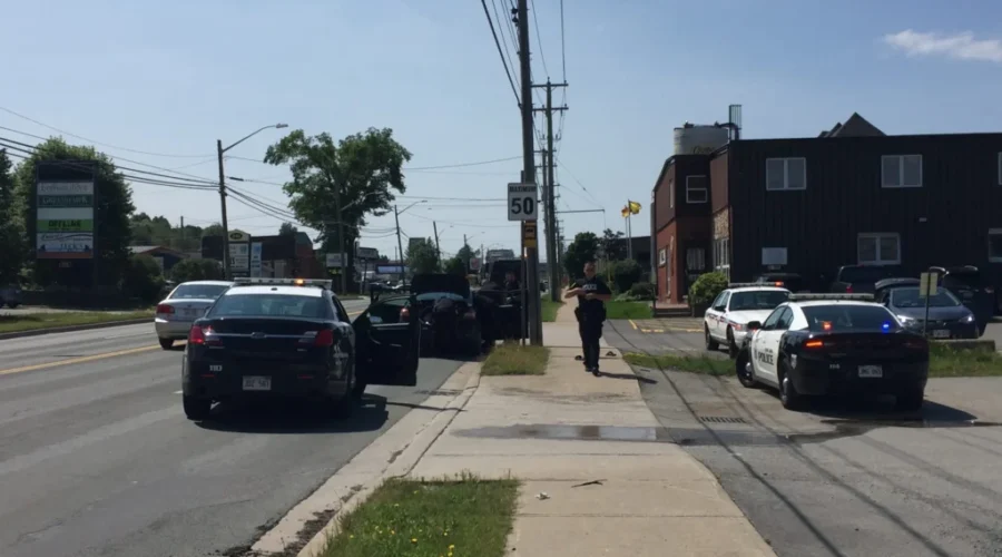 High-Risk Takedown On Rothesay Avenue Involving A Weapon