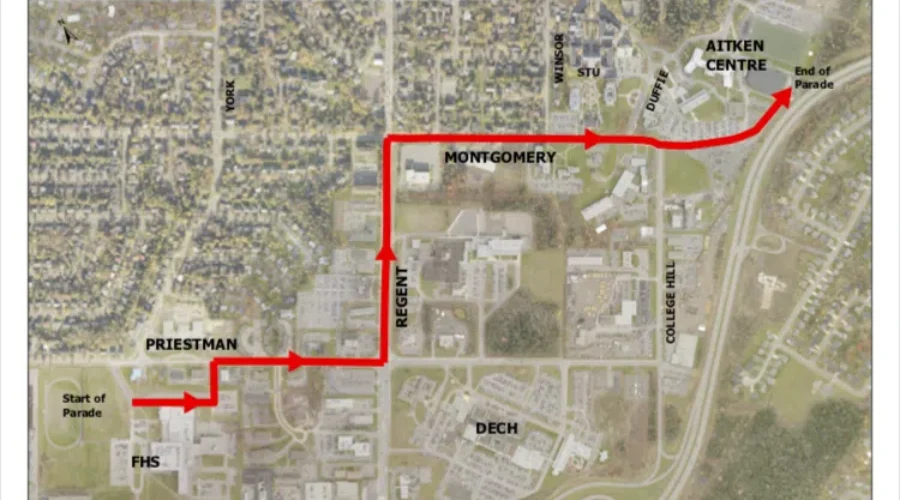 Regimental Funeral Procession To Include Various First Responders