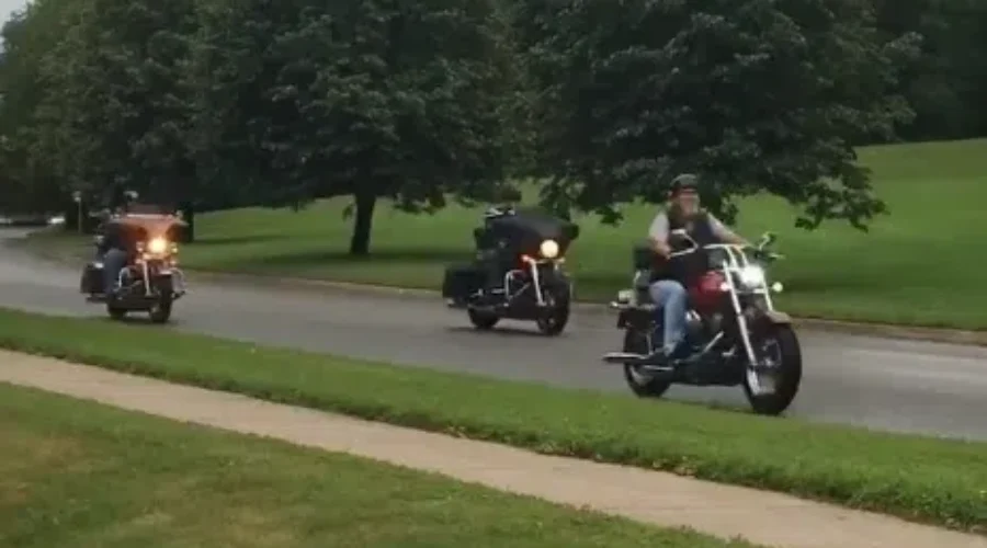 Bikers Ride In Memory Of Donnie Robichaud
