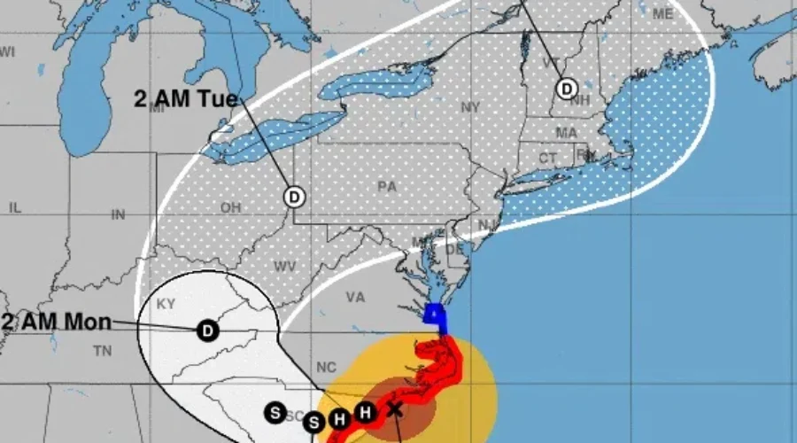 Florence Makes Landfall In The Carolina’s As A Category 1