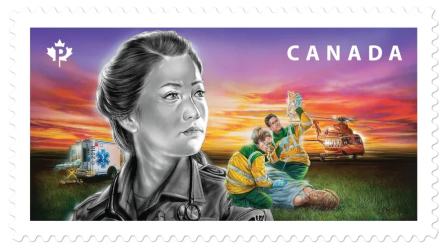 Canada Post Releases First Stamp Honouring Emergency Responders