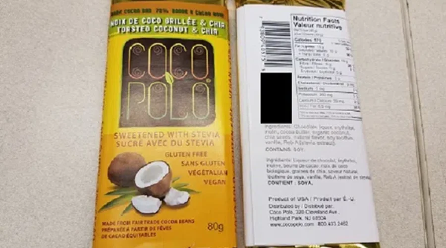 Bulk Barn Cocoa Bars Being Recalled Nationally