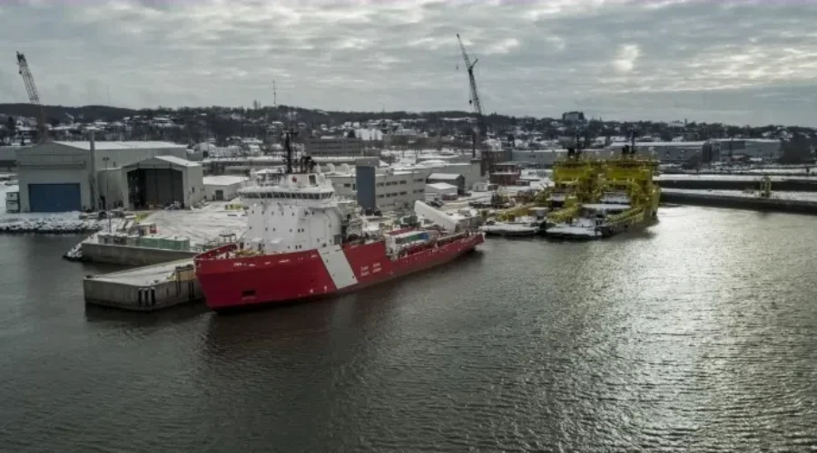 Ice Breaker Named For First Woman Ships Captain In North America Launches