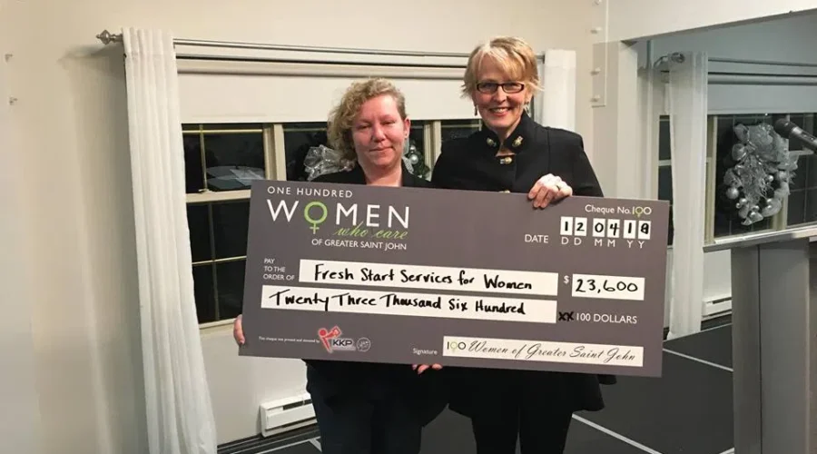 100 Women Who Care Of Greater Saint John Make Another Big Donation