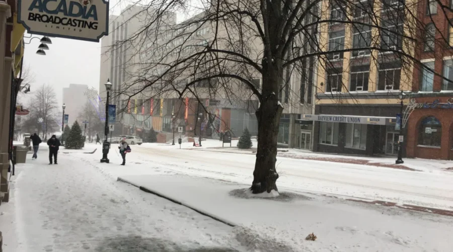 Snow Creating Some Travel Problems