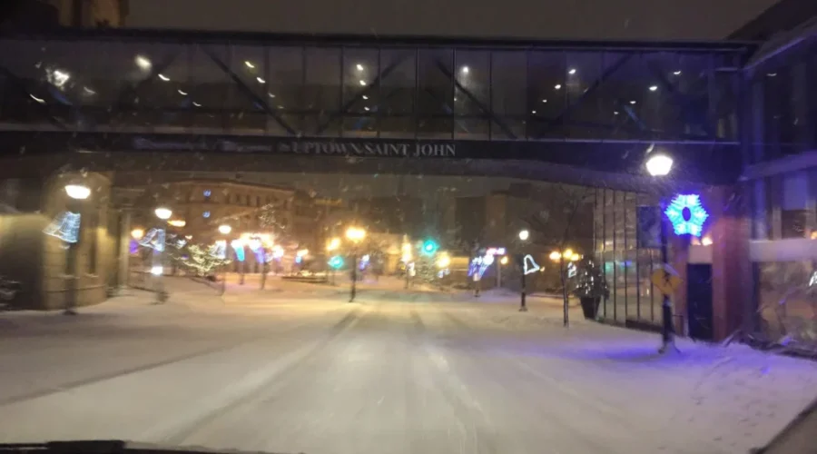Not Much Snow But The Driving Is Still Slippery