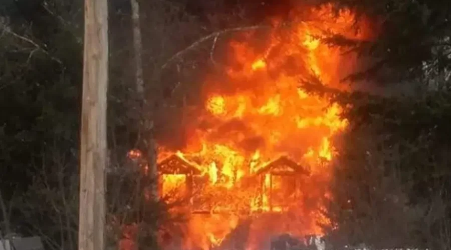 Hampton Garage Destroyed By Fire