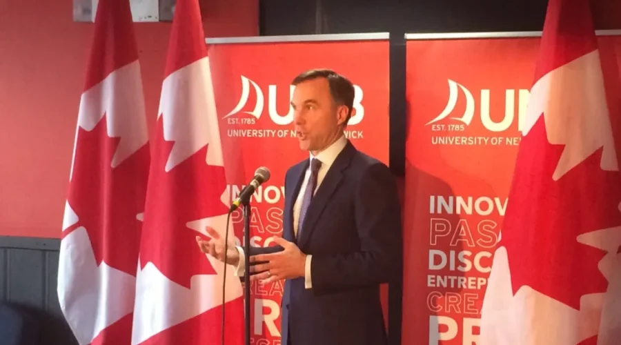 Finance Minister Talks About Concerns For New Brunswick