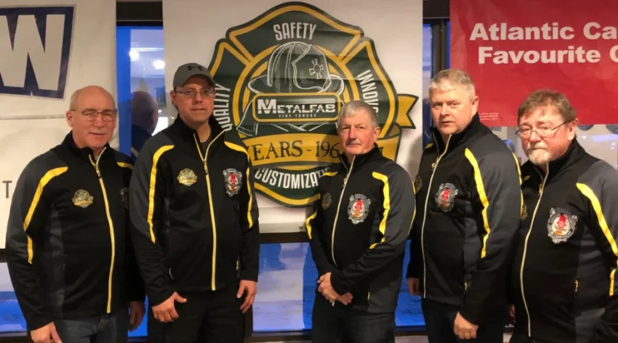 Saint John Fire Fighters Competing in National Curling Championship