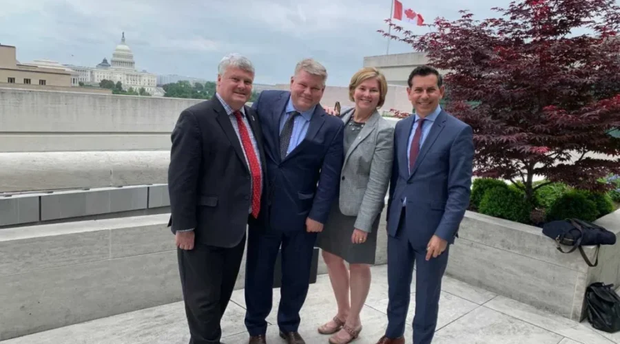 Local MP Heads To Washington D.C. To Talk Trade