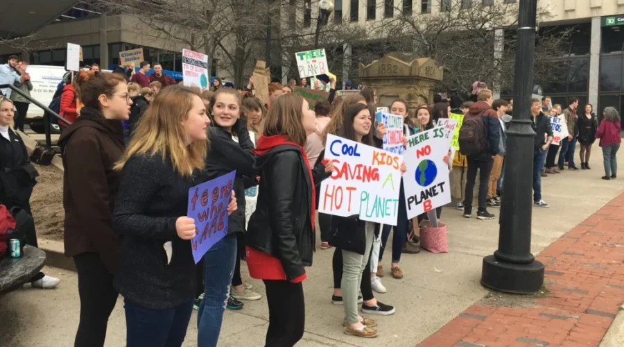 Saint John Students Hold Climate Strike