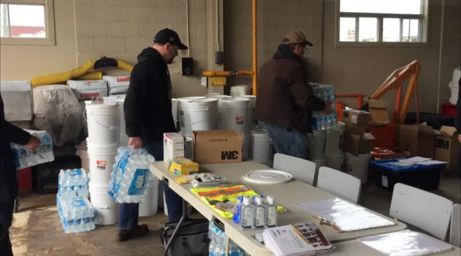 Saint John EMO Moves Into Clean Up Phase
