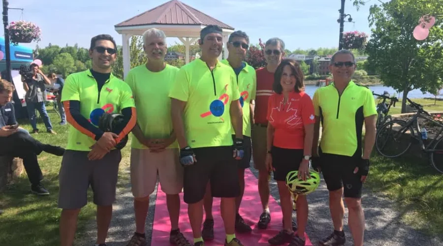 Group Ends Fundraising Bike Ride In St. Stephen