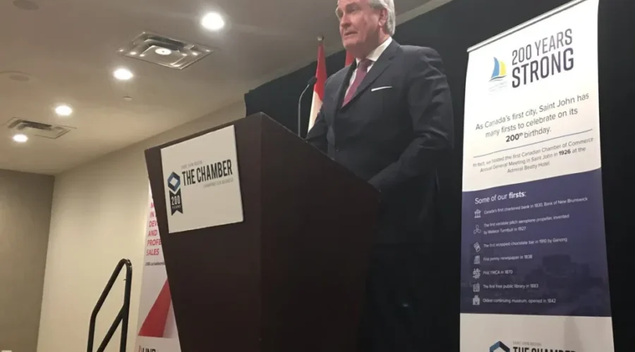 Vickers Speaks To Saint John Business Crowd