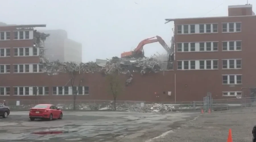 Coast Guard Demo Brings Dust, Noise and Change