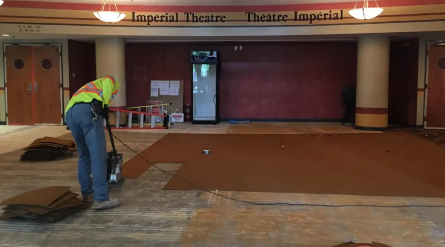 Imperial Theatre Lobby Renovations Get Underway