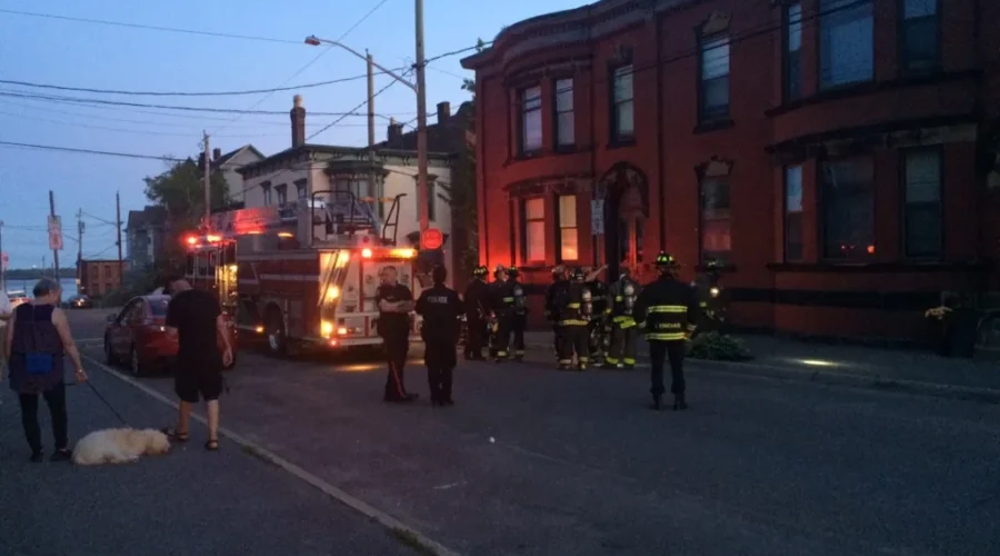 SJFD Respond To Canterbury Street Fire