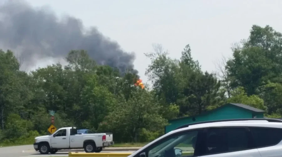Black Smoke From Refinery Startles Saint Johners