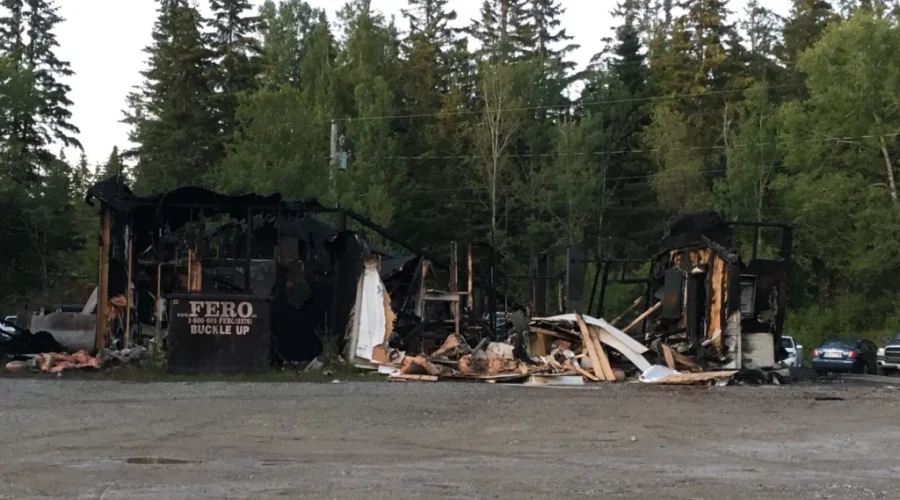 Lower Norton Business Destroyed By Fire