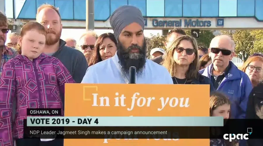 Singh Speaks To Supporters On Auto Industry, Climate Change