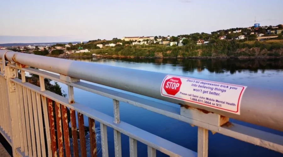 Widow Hopes Stickers Will Help Deter Suicide