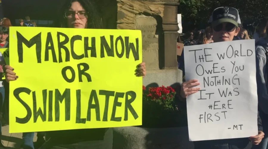 Saint John Area Teens Take Part In Global Climate Strike