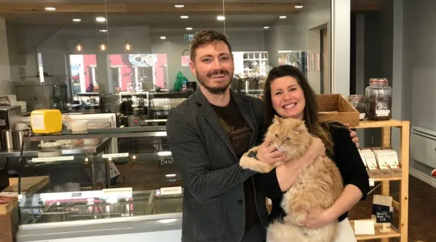 How This Couple And Their Cat Are Bringing Craft Chocolate To New Brunswick And Beyond