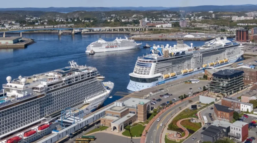 9,900 To Visit Saint John On Triple Ship Thursday
