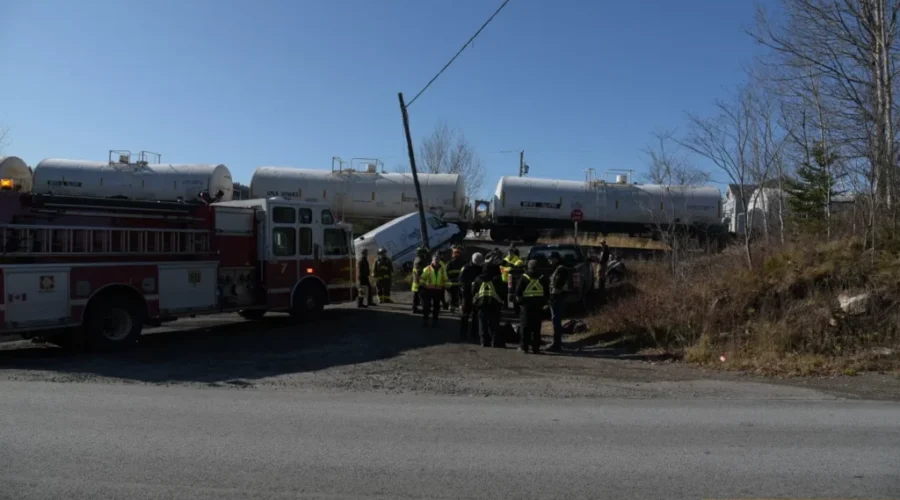 No Injuries After Car Collides With Train